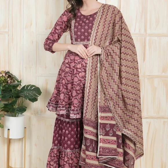 Sharara SUITS 3 PIECE SETS SALE!! - Picture 1 of 12